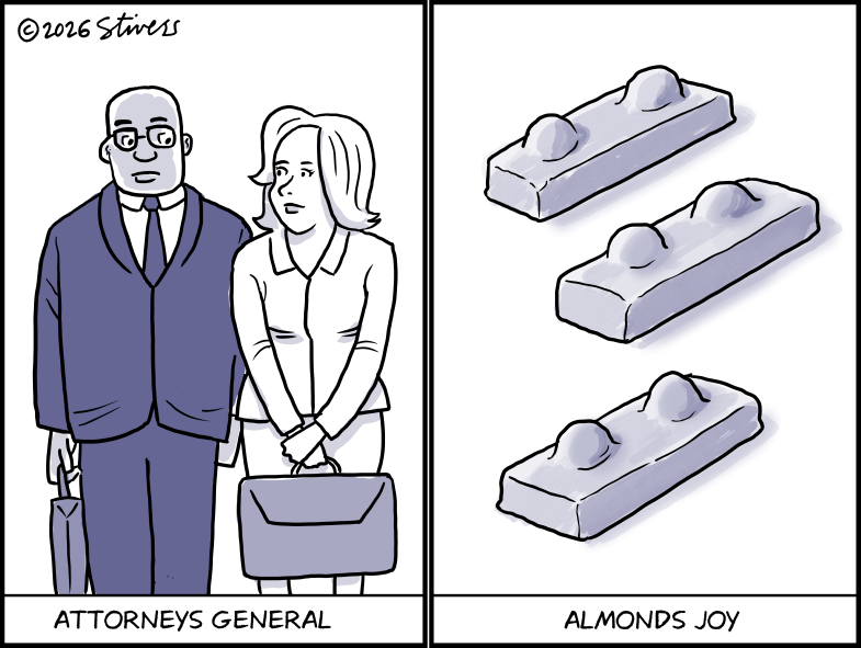 Attorneys general, almonds joy
